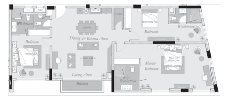 3 Bedroom Apartment 