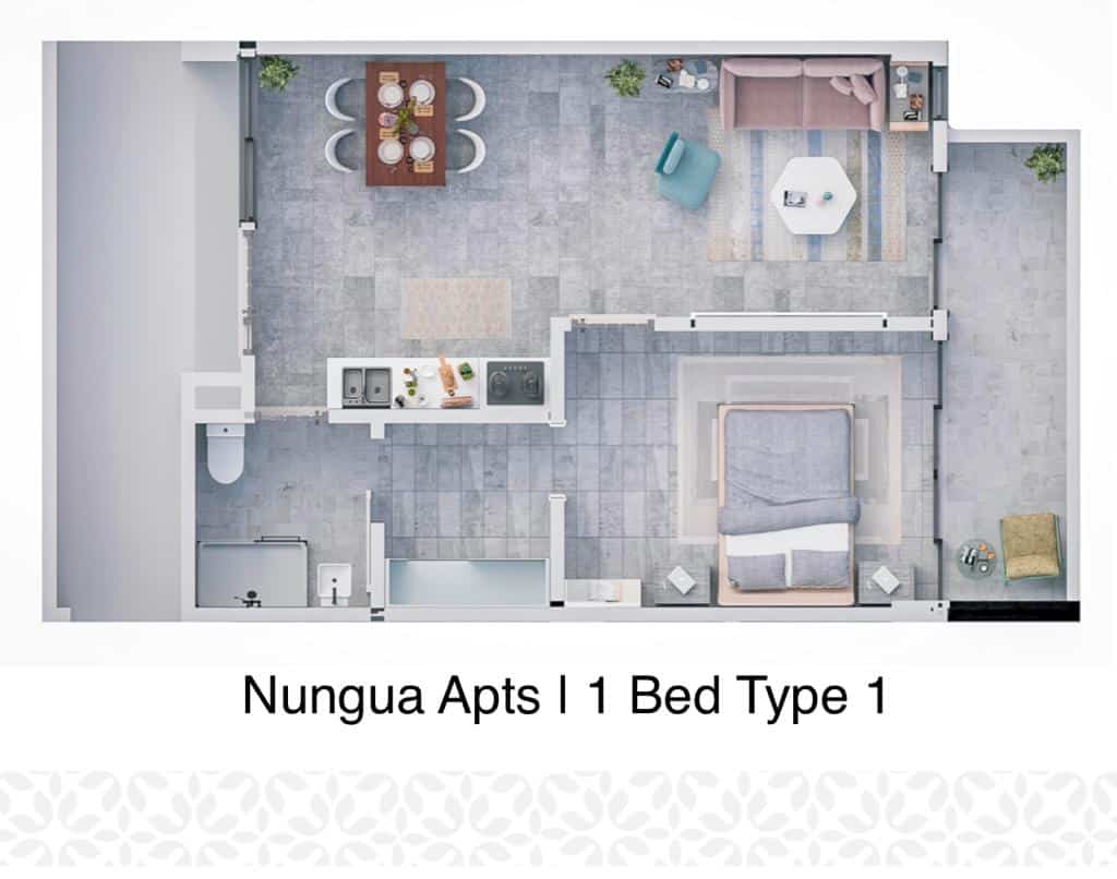 1 Bed Type 1 