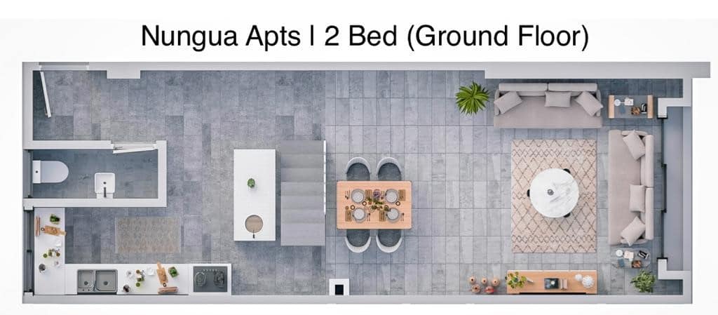 2 Bed Ground Floor